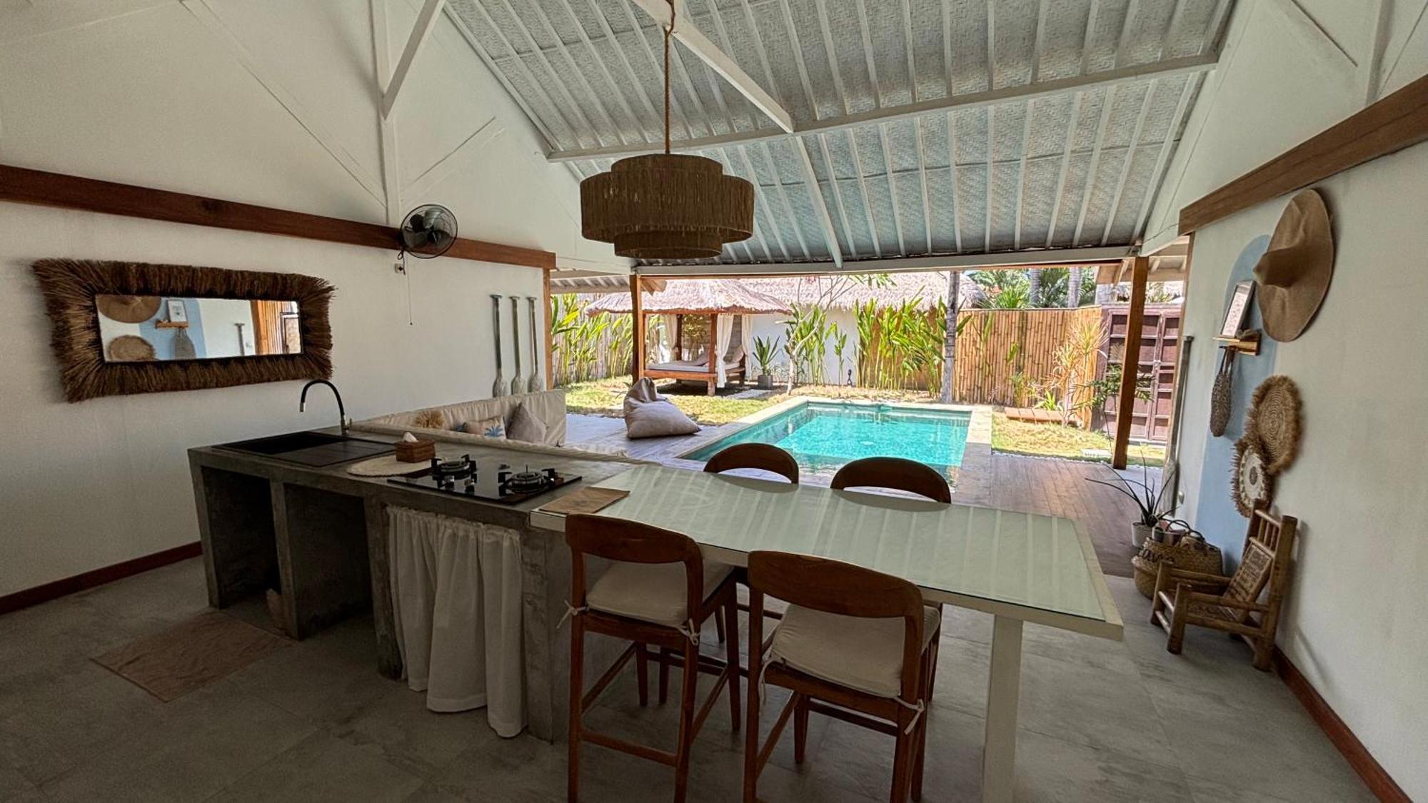 Villa Oceane Gili Air Extérieur photo
